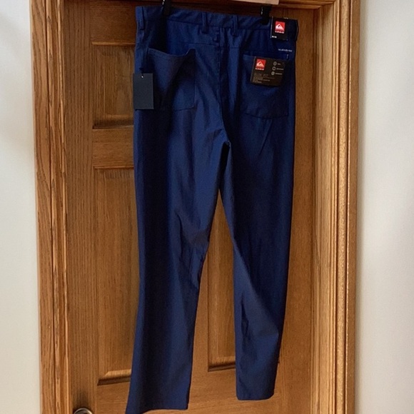 Quiksilver navy blue Slim Fit Pants. Men’s size 38x30. ❗️NEW❗️ - Picture 3 of 16
